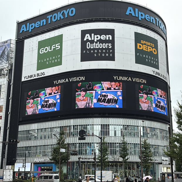 【PLAVE hamin】新宿unika vision 應援廣告案例（2024/10）