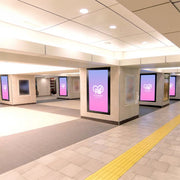 [Jr Kichijoji Station] Kichijoji站北部和南部自由通道J ad vision