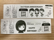 【神】推购物小票】在阪神地区的maruhachi超市购物小票應援廣告